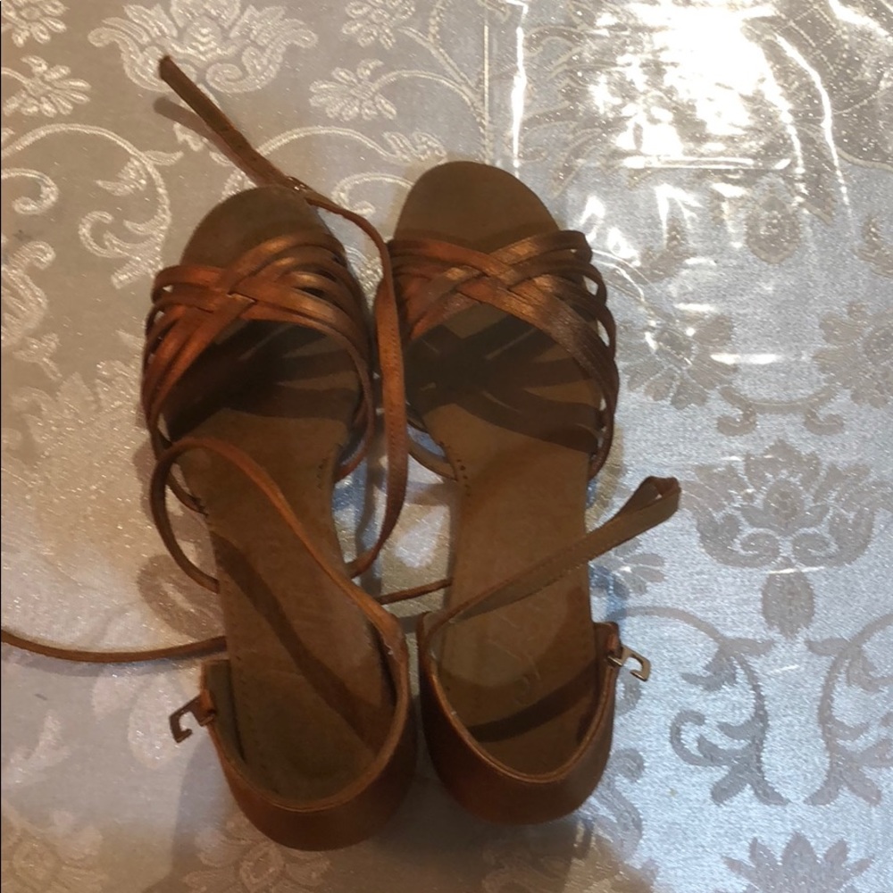 Latin ballroom shoes